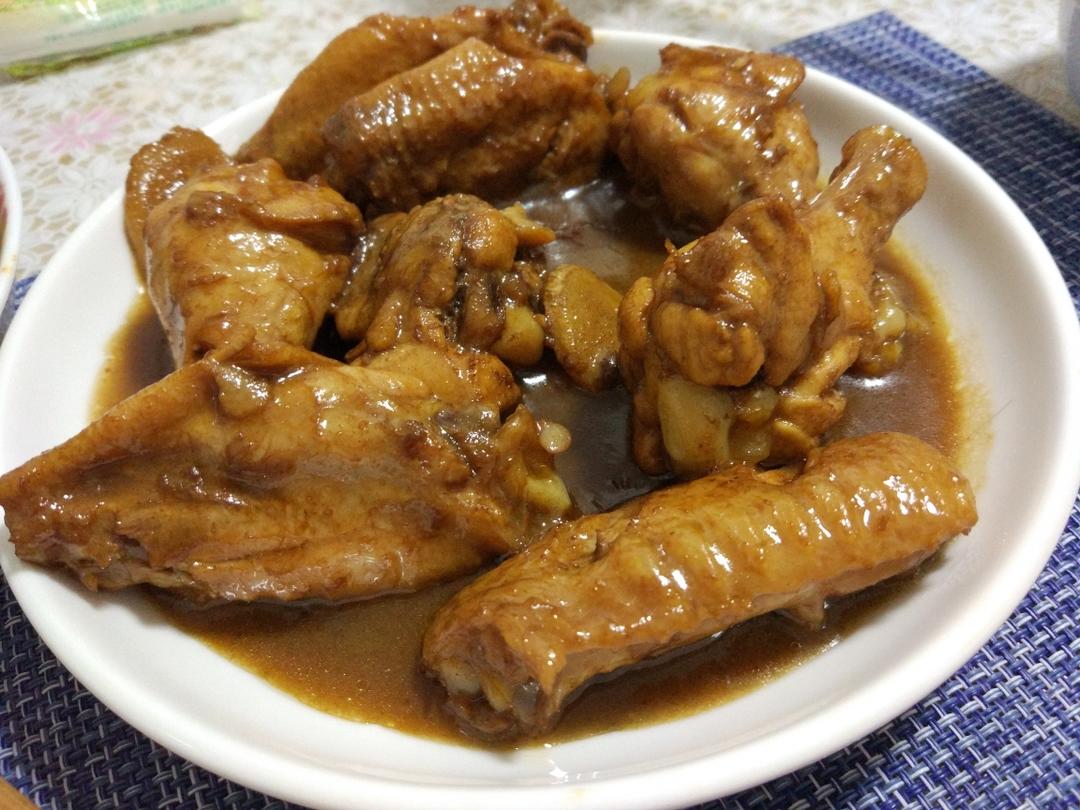 十三香红烧鸡翅的做法