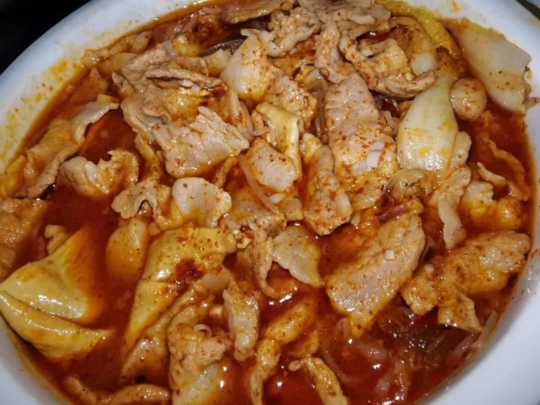 超下饭的水煮肉片！我终于拿出一道硬菜啦！