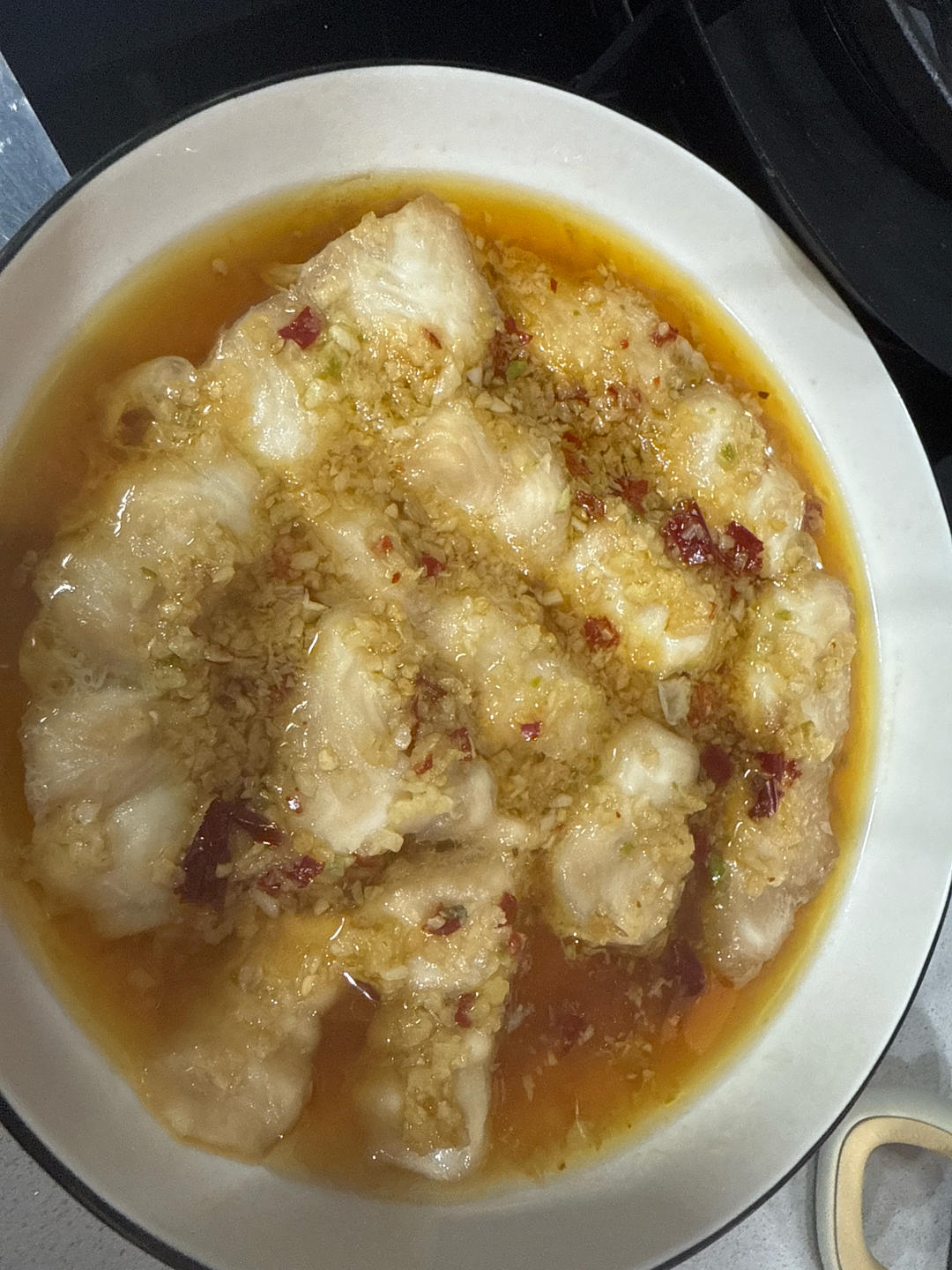 蒜蓉蒸巴沙鱼
