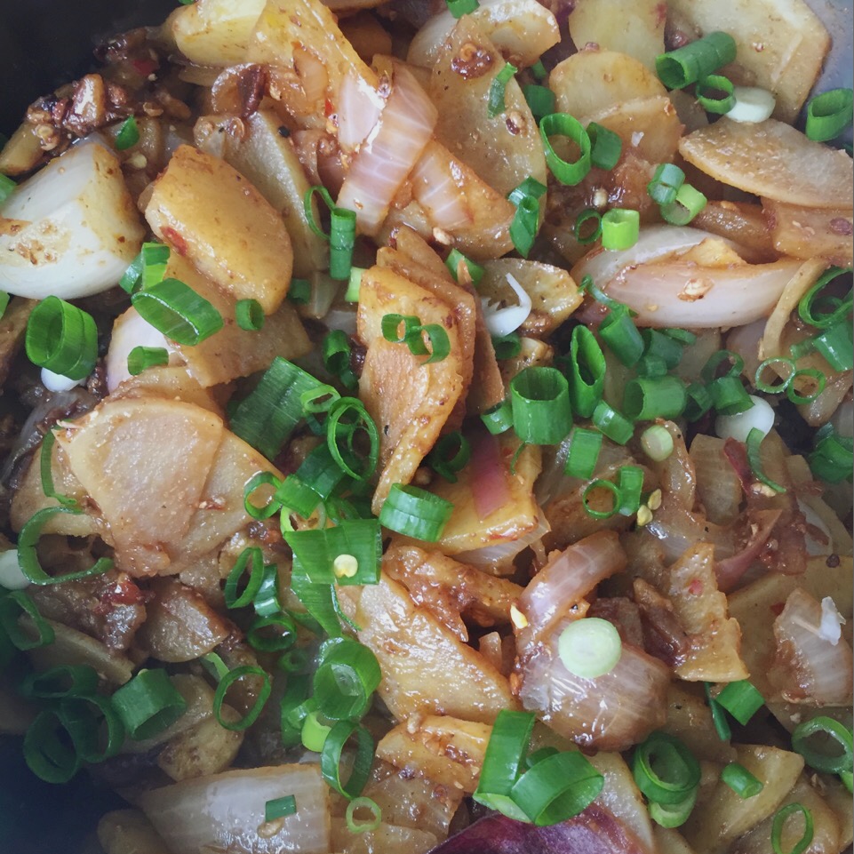 孜然洋葱土豆片