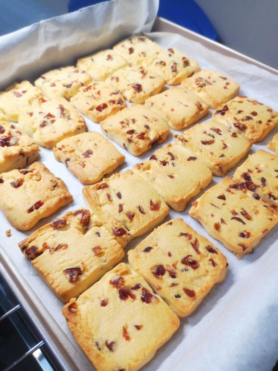 一学就会的蔓越莓曲奇饼干