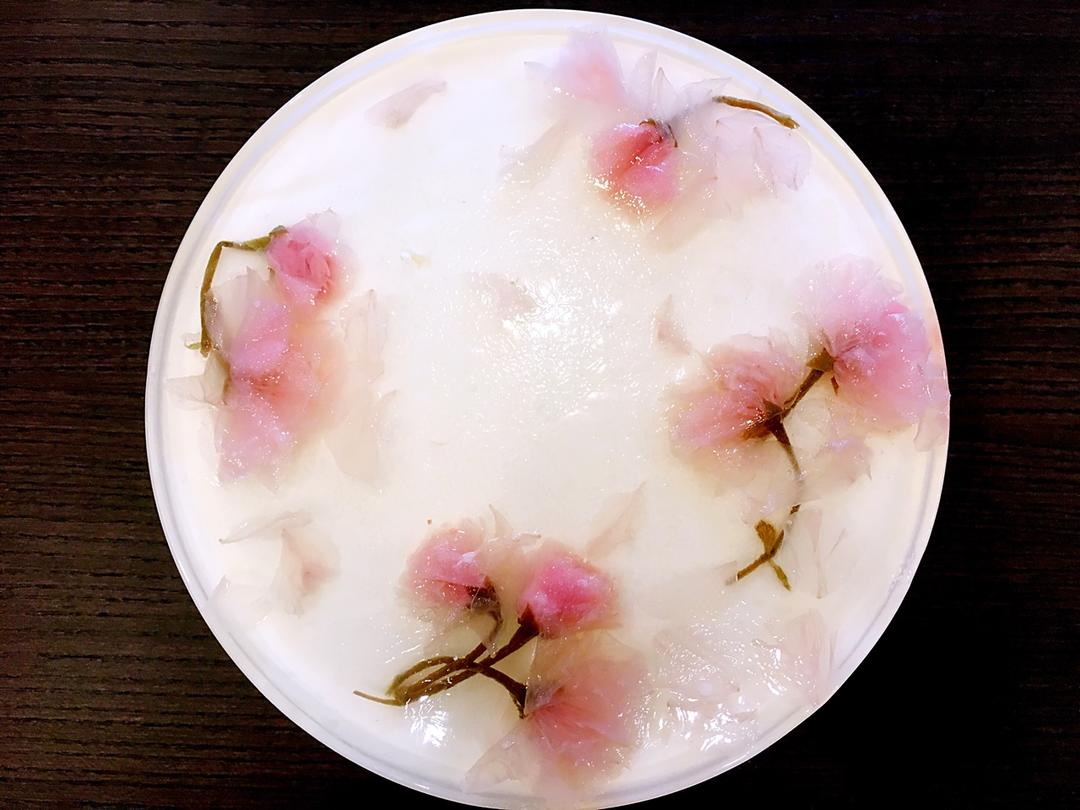 樱花慕斯蛋糕