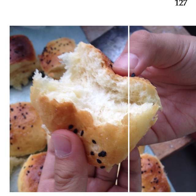 大人小孩都爱不释口的【蜂蜜牛奶小餐包】