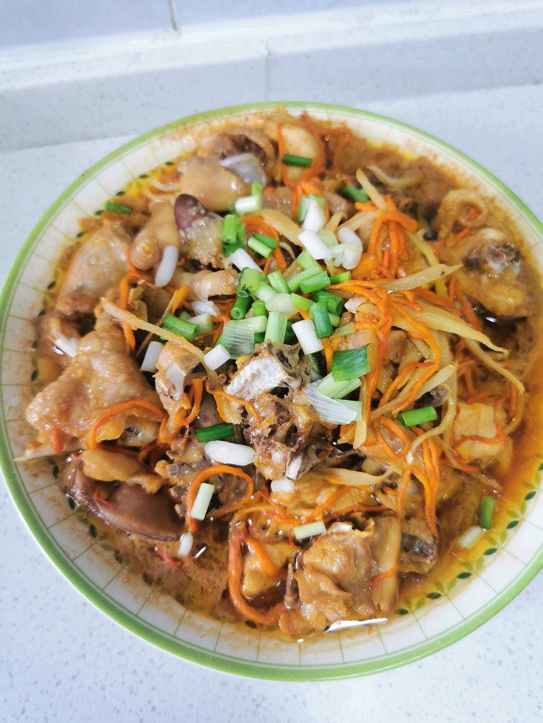 原汁原味虫草花蒸鸡