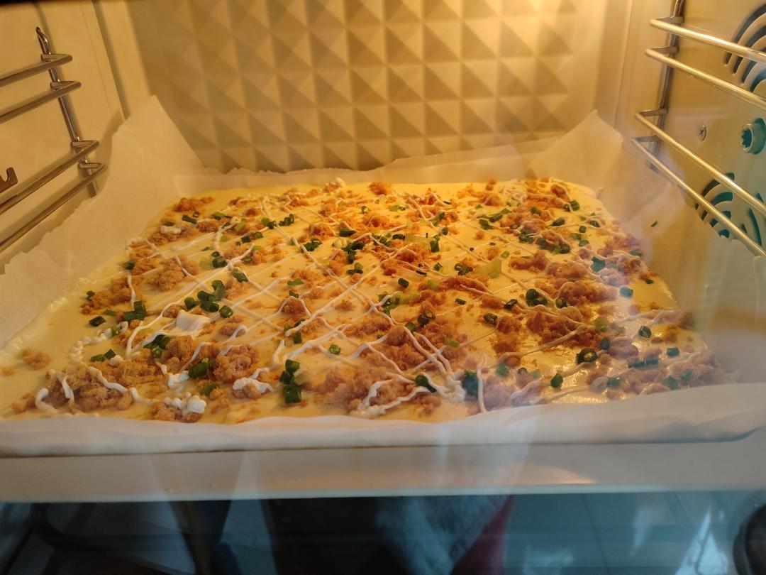 香葱肉松蛋糕