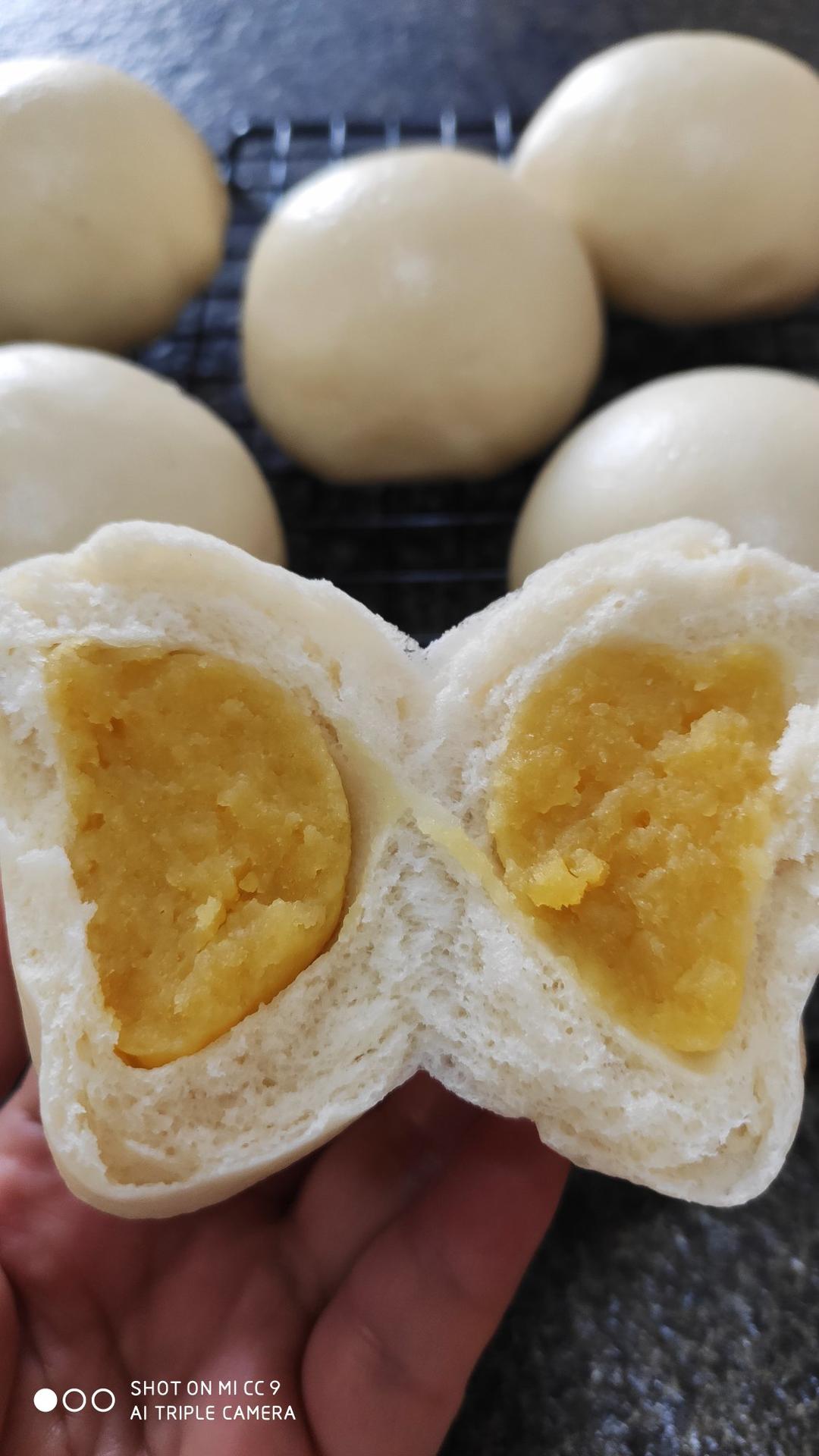 奶黄馅儿和奶黄包
