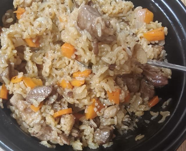 香香羊肉🐑🐑手抓饭(砂锅和电饭锅均可以)的做法