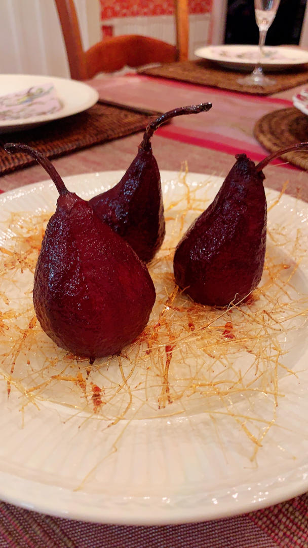 红酒炖雪梨 | 2015流行色菜谱