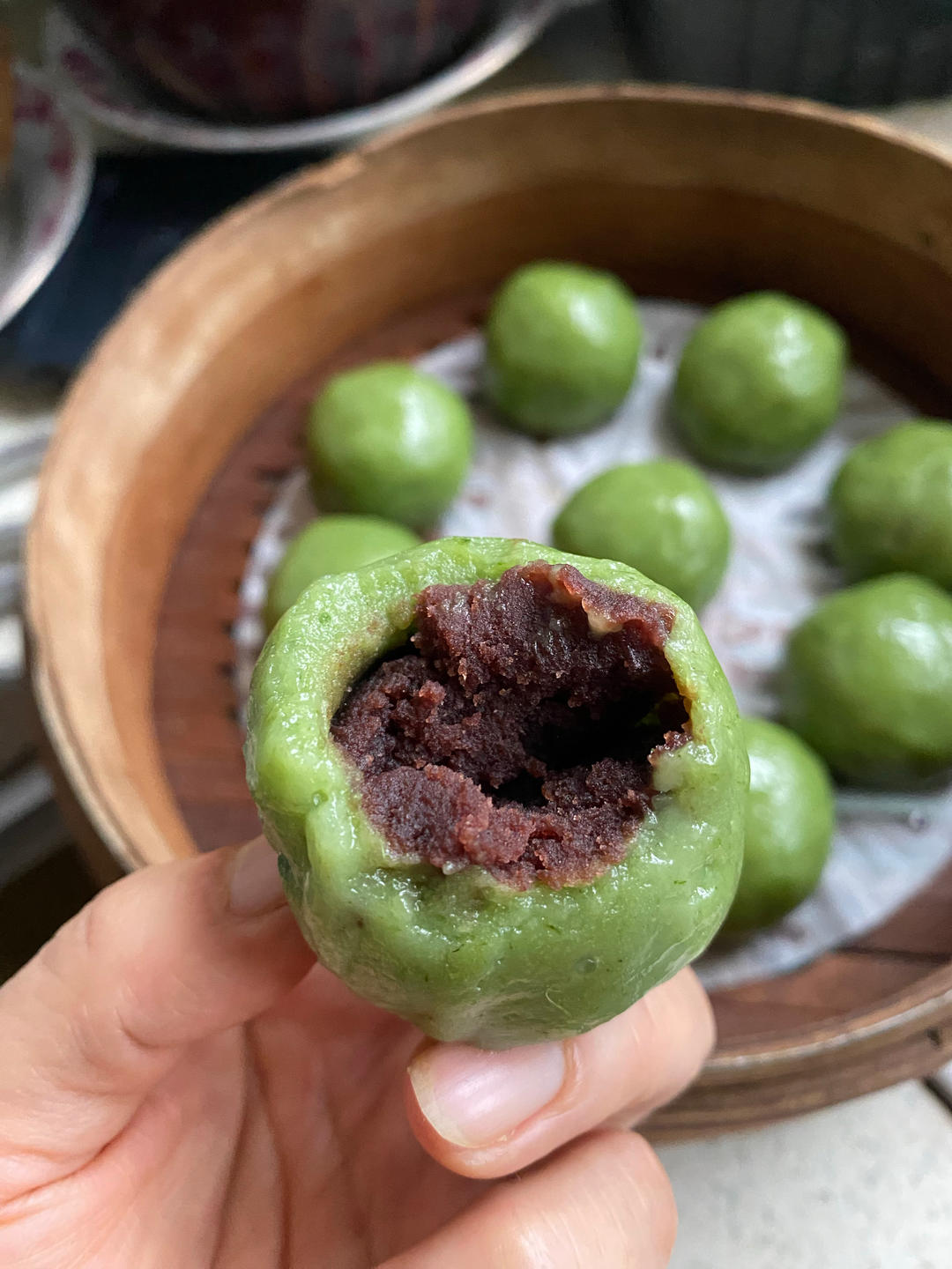 香糯可口的青团