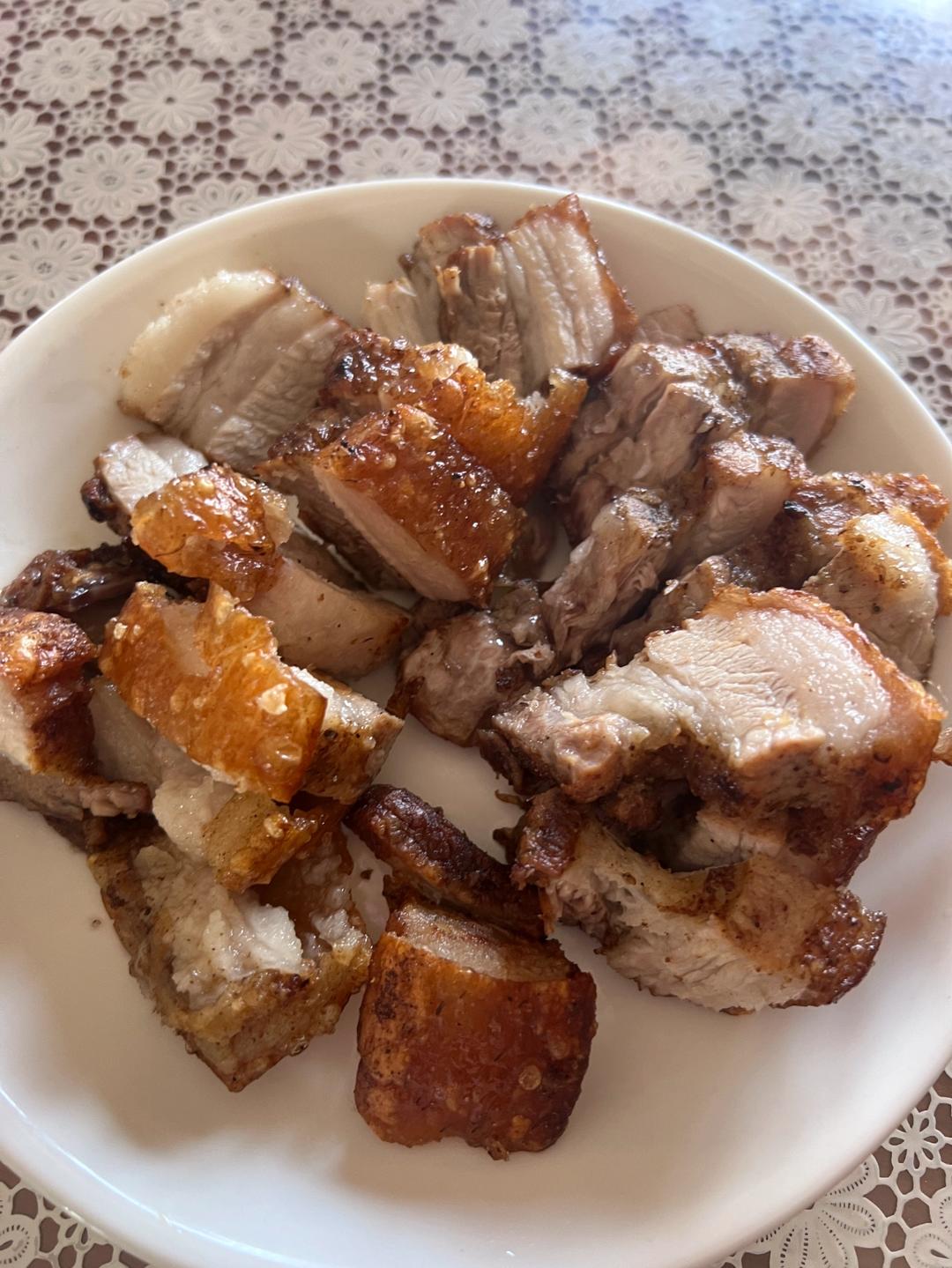 空气炸锅脆皮五花肉