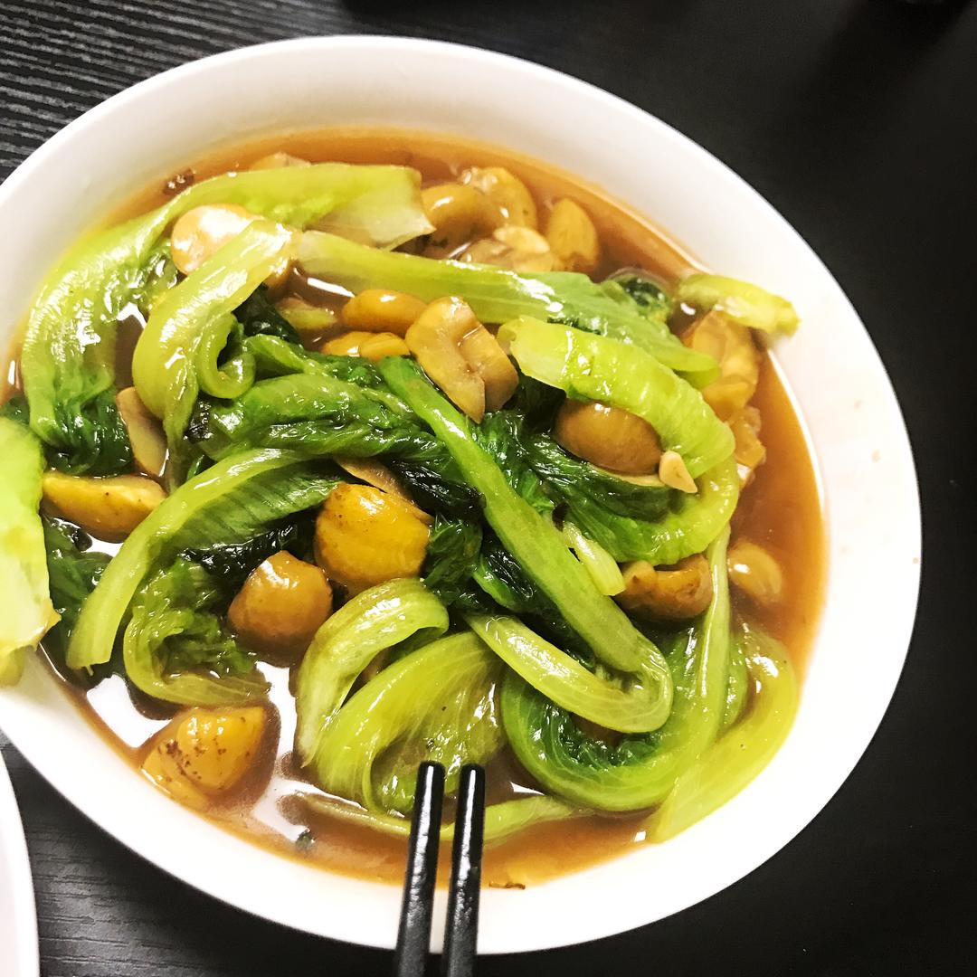 板栗菜心