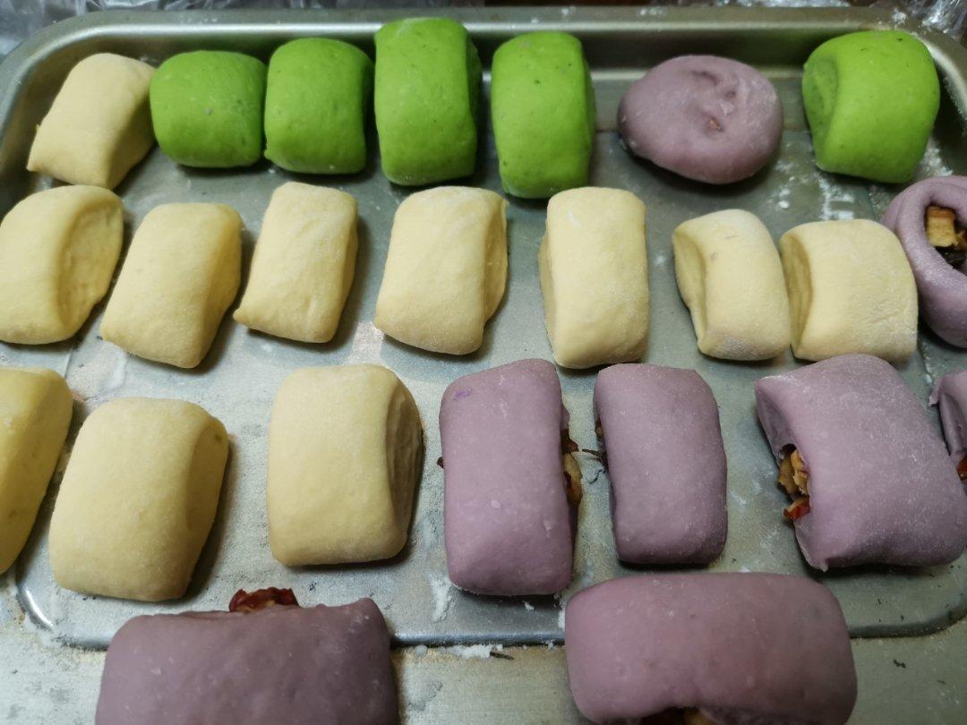 双色馒头（花朵馒头）