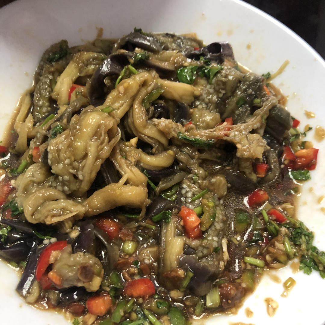 夏天必备可口菜-凉拌茄子🍆