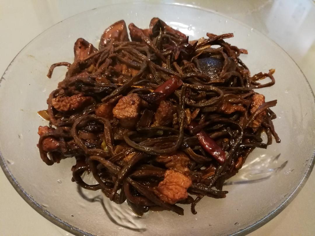 干豆角烧肉