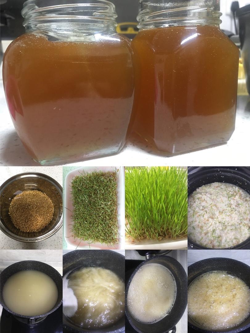 jane150做的超简单的自制麦芽糖