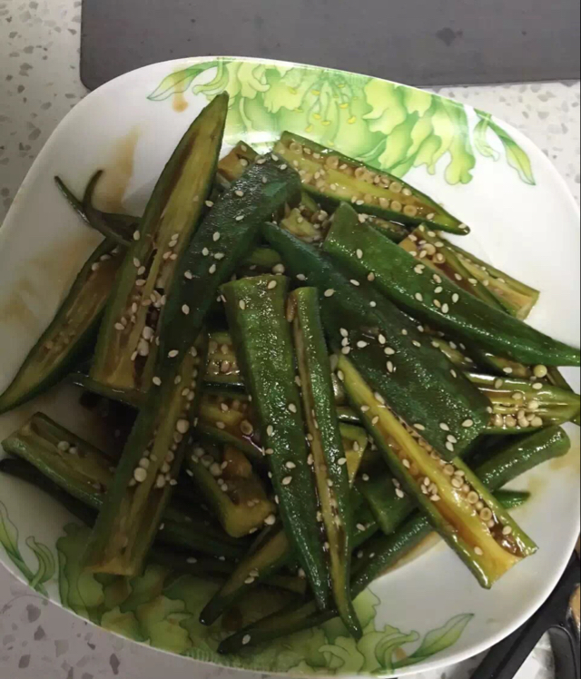 蚝油秋葵
