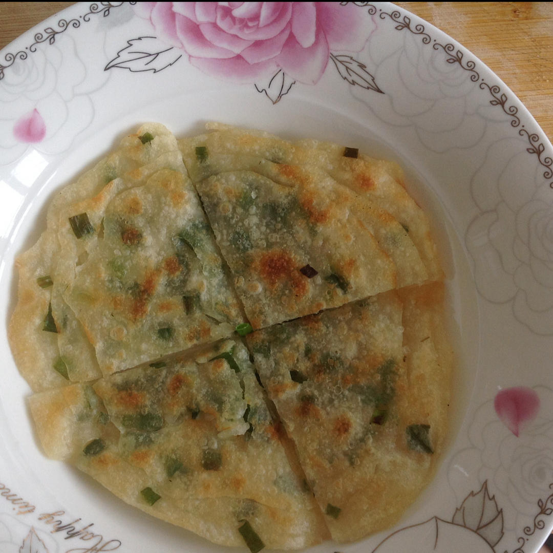 饺子皮葱油饼