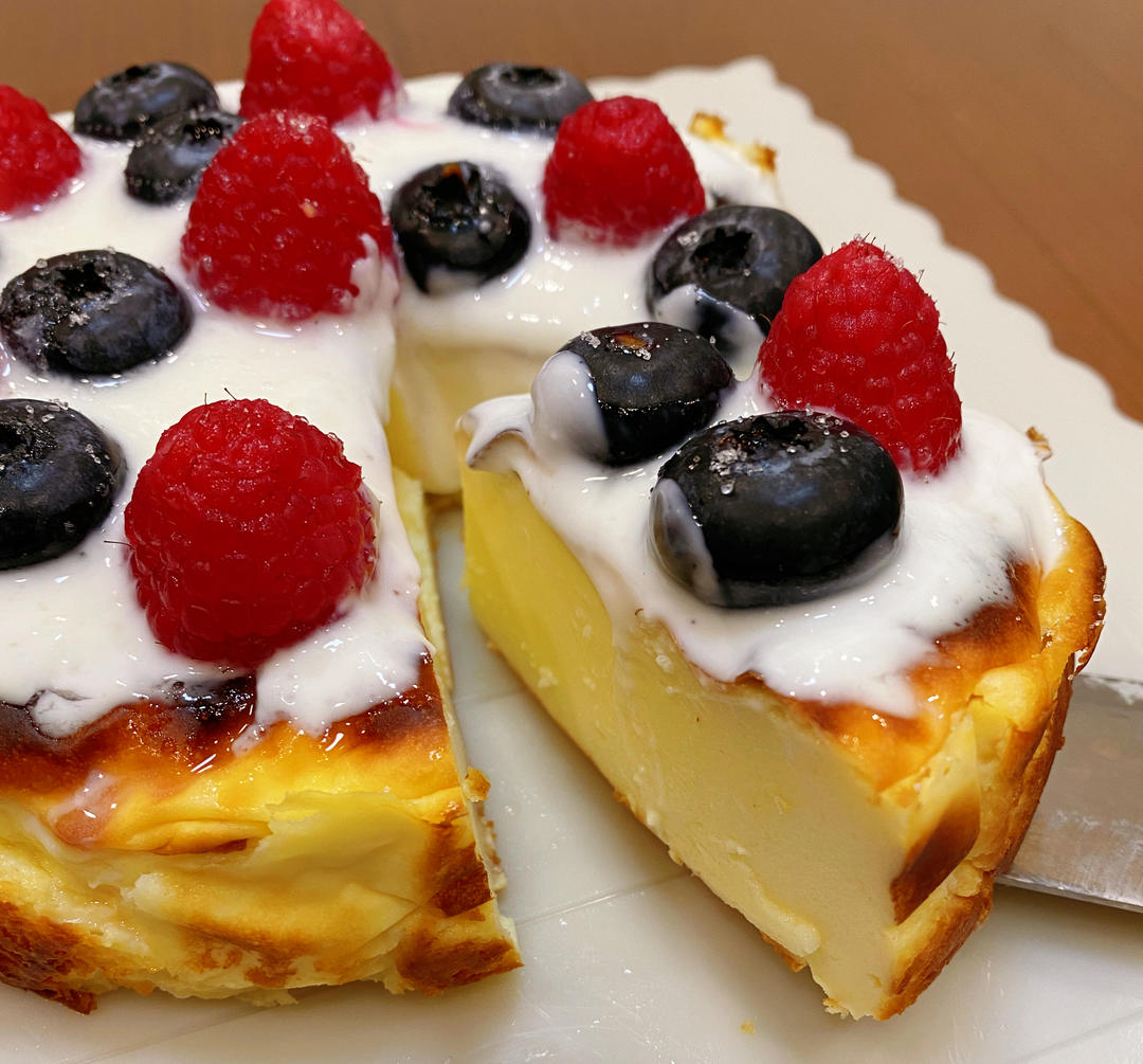 巴斯克芝士蛋糕『最简单的蛋糕』零失败🔥芝士控