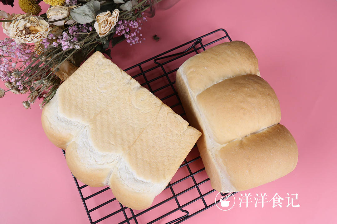 纯奶手撕吐司的做法 步骤1