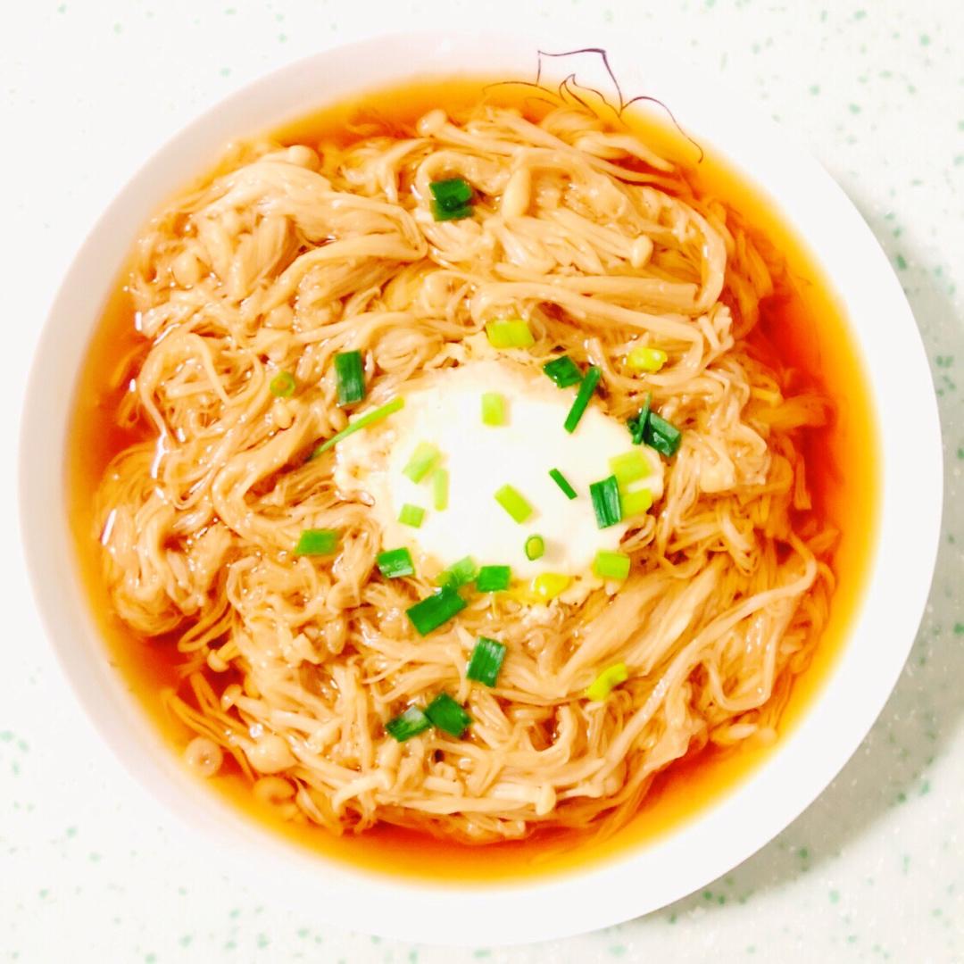 养生的清蒸菜，就数爱吃金针菇了