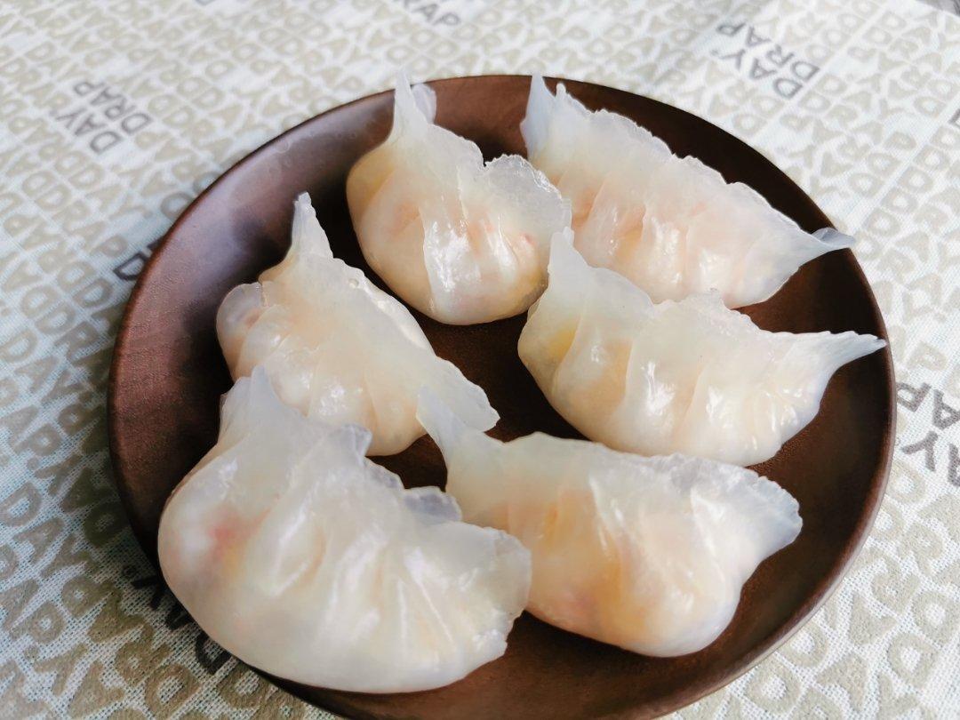 弯梳虾饺