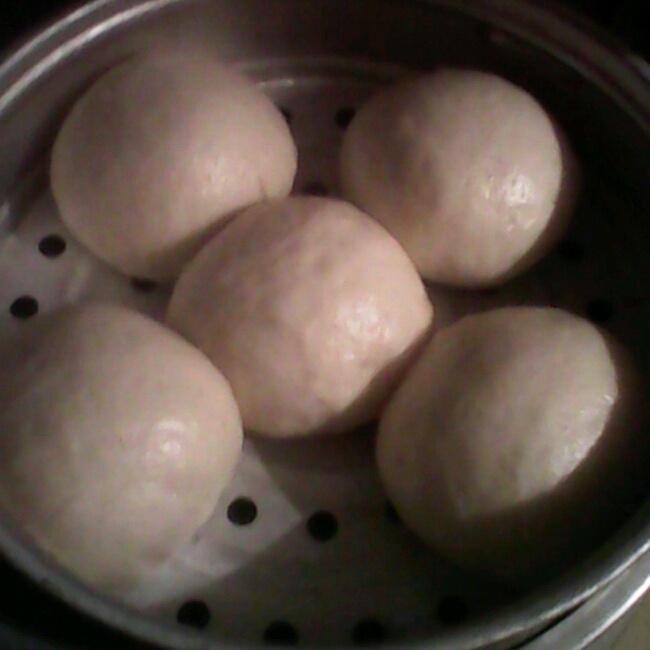 面包机版超松软牛奶馒头