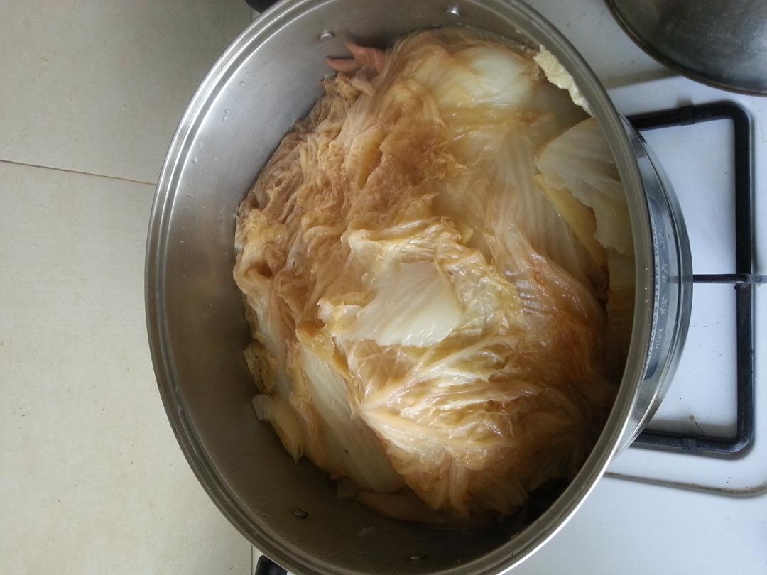 潍坊白菜蒸鸡的做法 步骤2