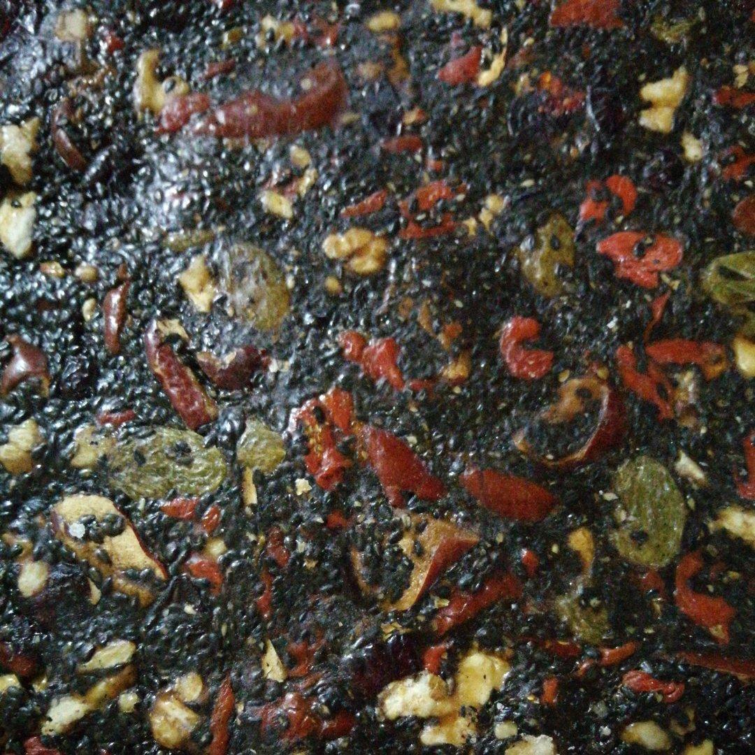 芝麻核桃营养糕～不放阿胶