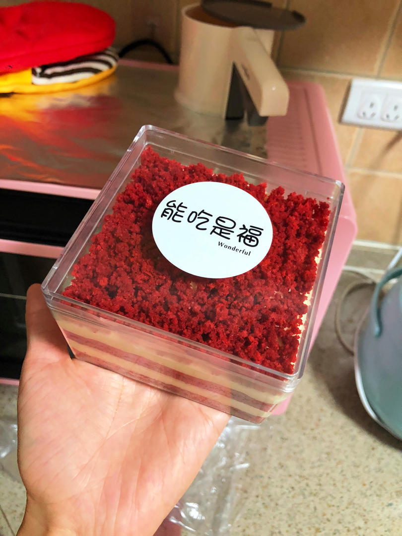 马斯卡彭红丝绒蛋糕卷