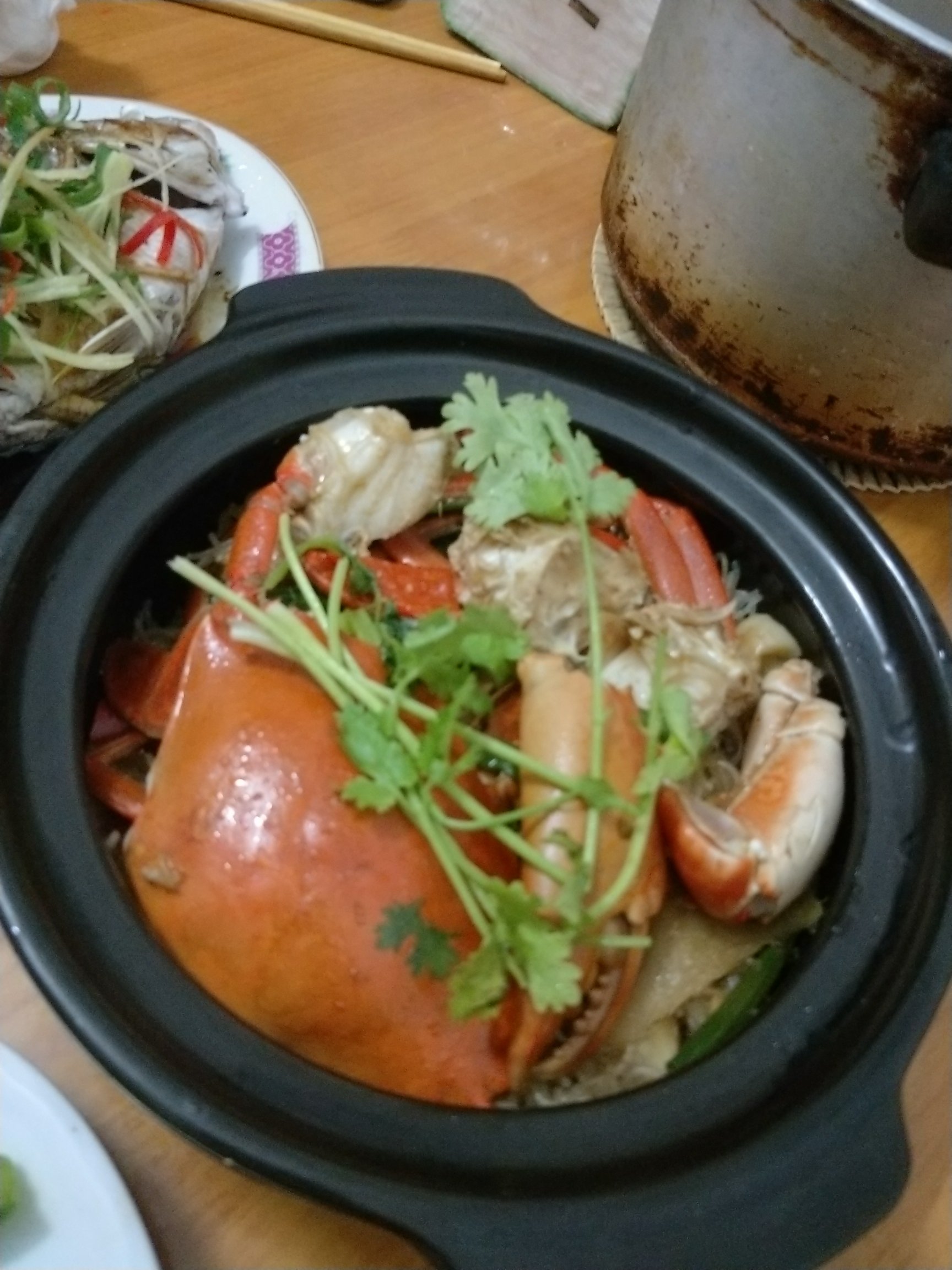 麻辣砂锅螃蟹