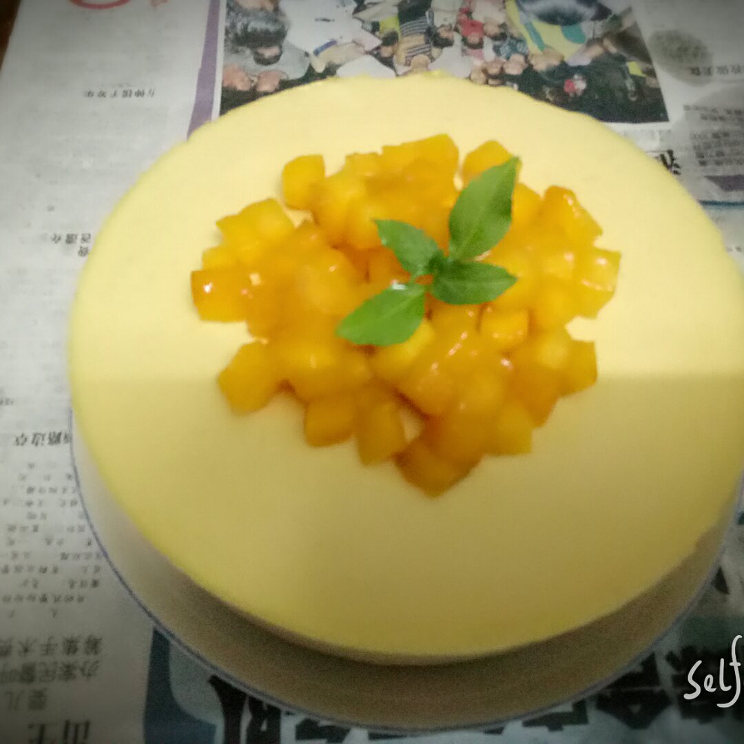 【视频】芒果慕斯（6寸） | 含镜面果胶配方