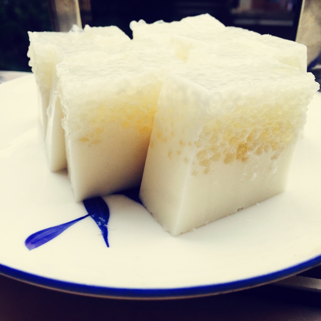 维维大厨娘做的椰汁西米糕