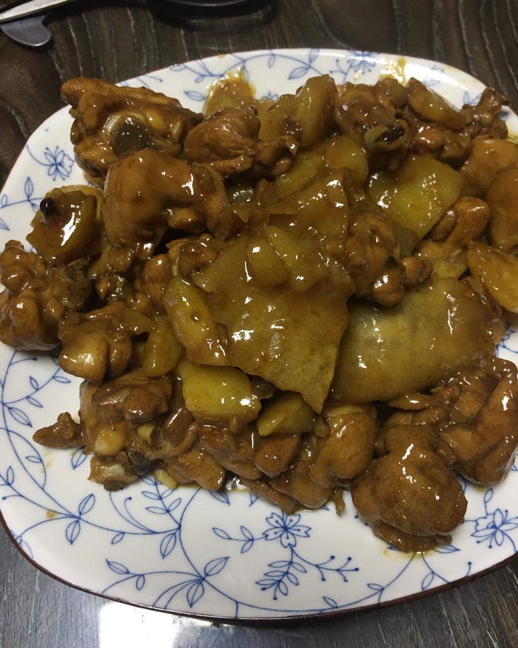 鸡腿炖土豆超级快手菜