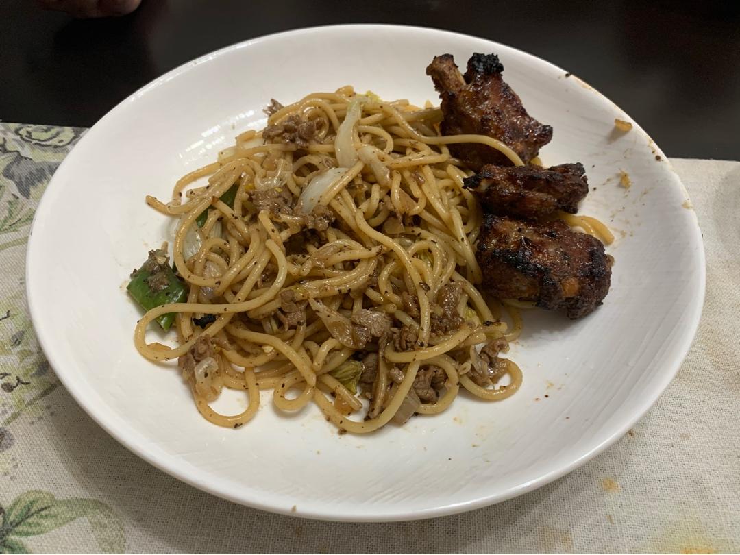 黑胡椒牛柳意大利面