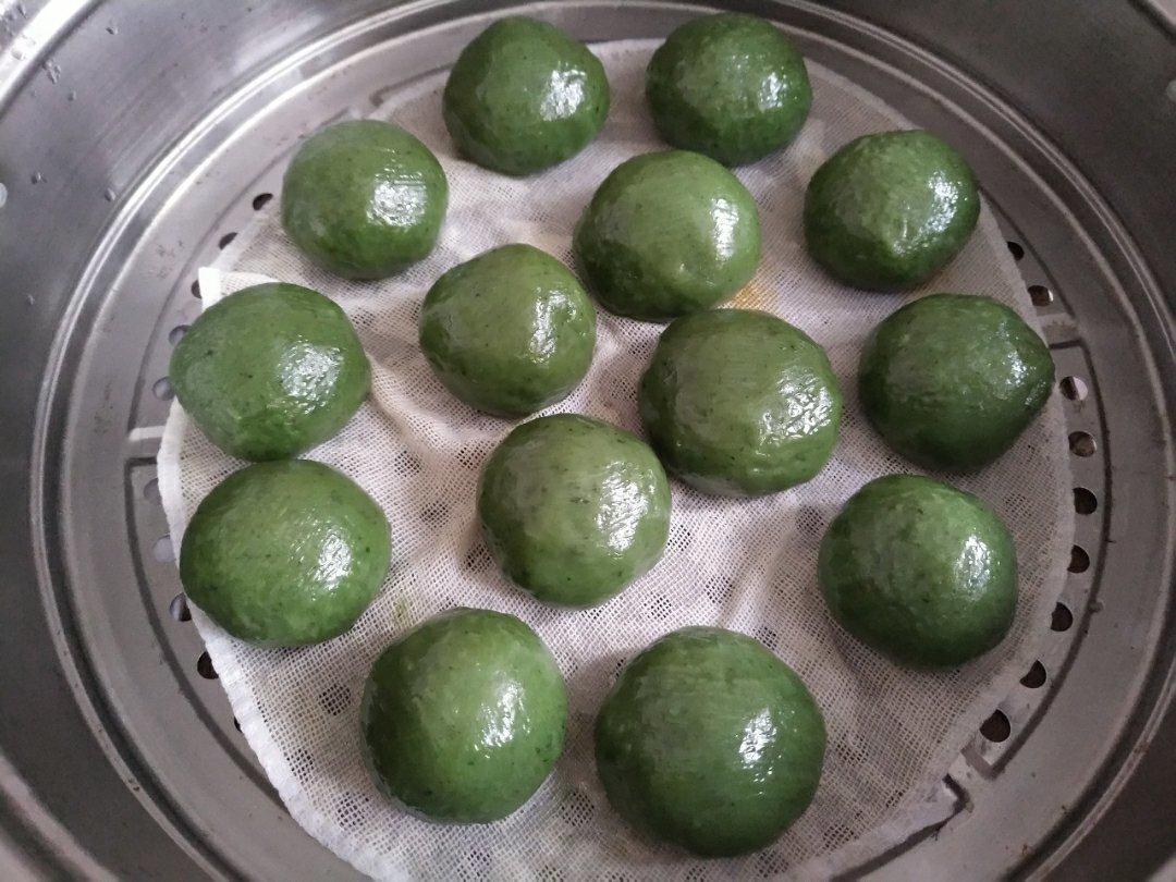 青团 | 咸蛋黄肉松馅