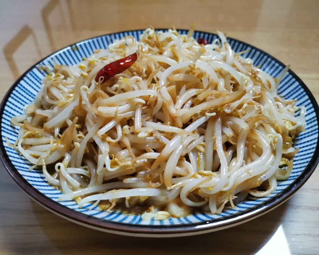 『素』醋溜豆芽的做法