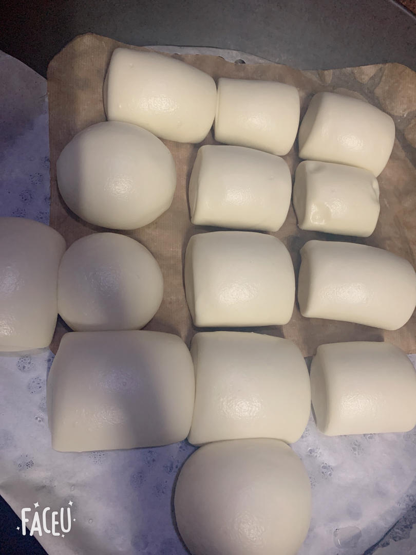 压面机版刀切馒头 水光肌、切面整齐 一次醒发 附压面机使用视频