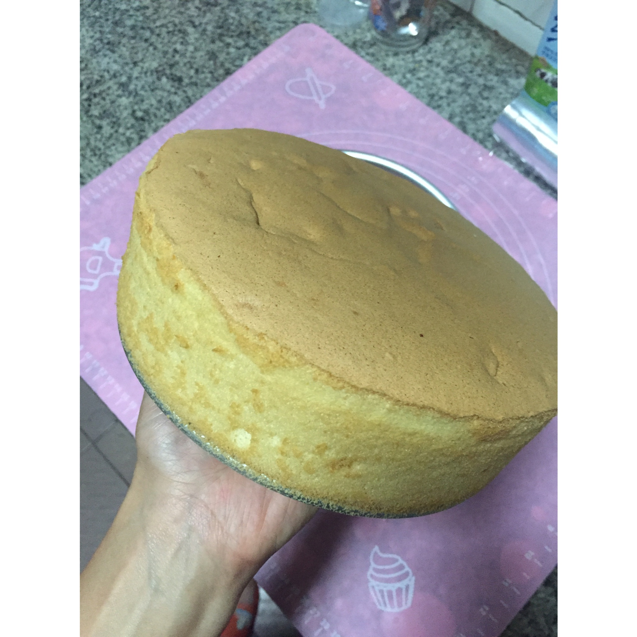 6寸戚风蛋糕（2蛋）