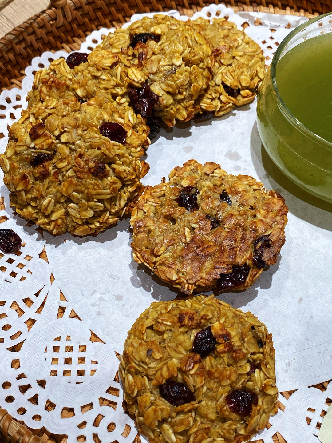 低卡烘焙——无糖无油/快手香蕉🍌燕麦饼