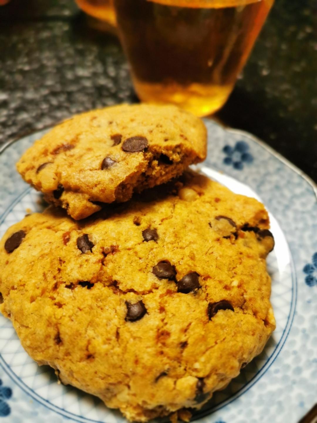 chocolate chip cookies美式超大巧克力软曲奇