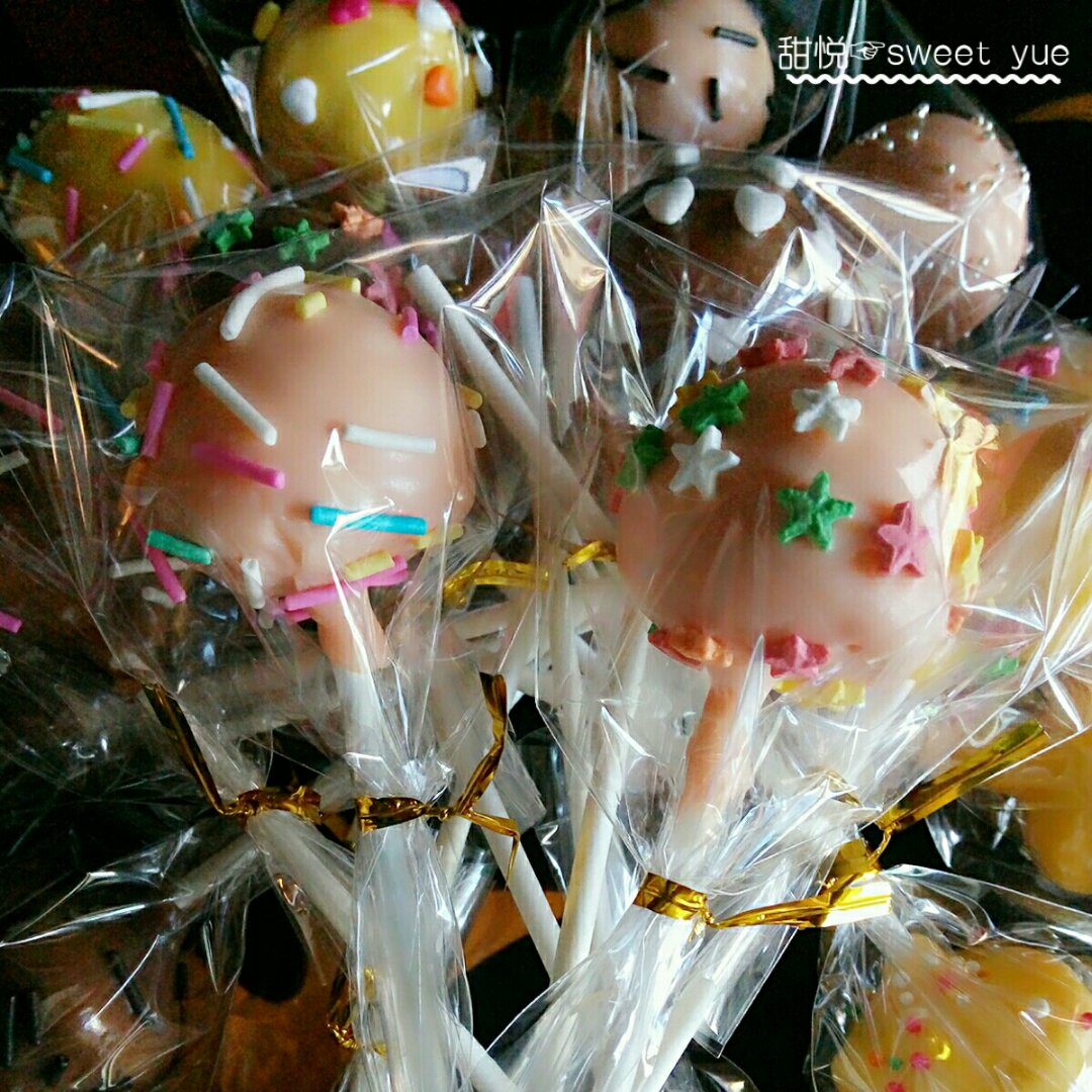 《Tinrry下午茶》教你做棒棒糖蛋糕