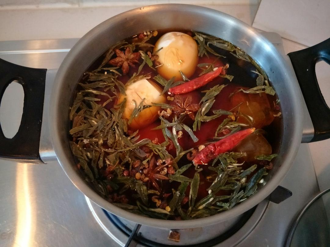 很入味的五香茶叶蛋