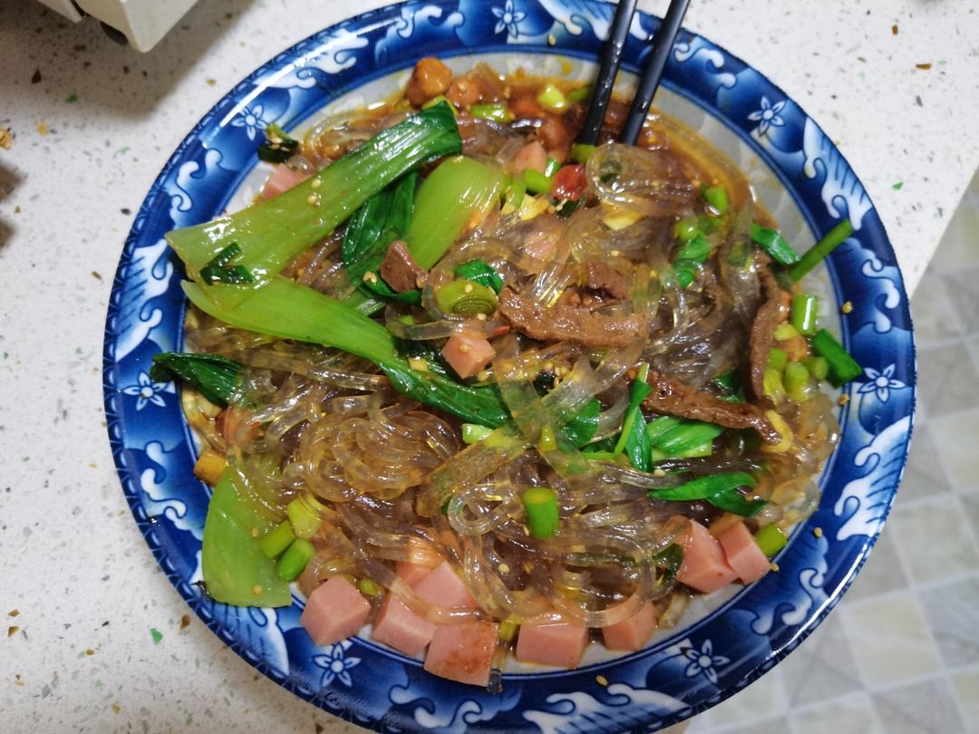 家庭少油版酸辣粉