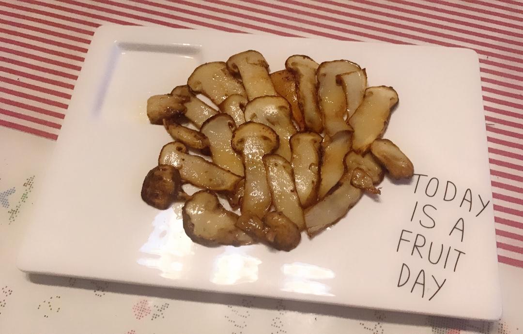黄油煎松茸