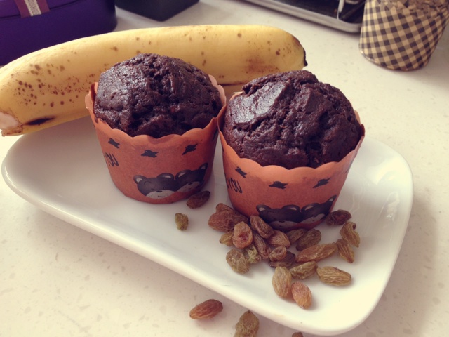 香蕉巧克力麦芬