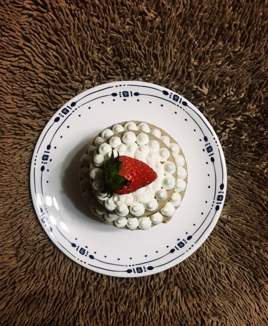 水果巧克力小蛋糕