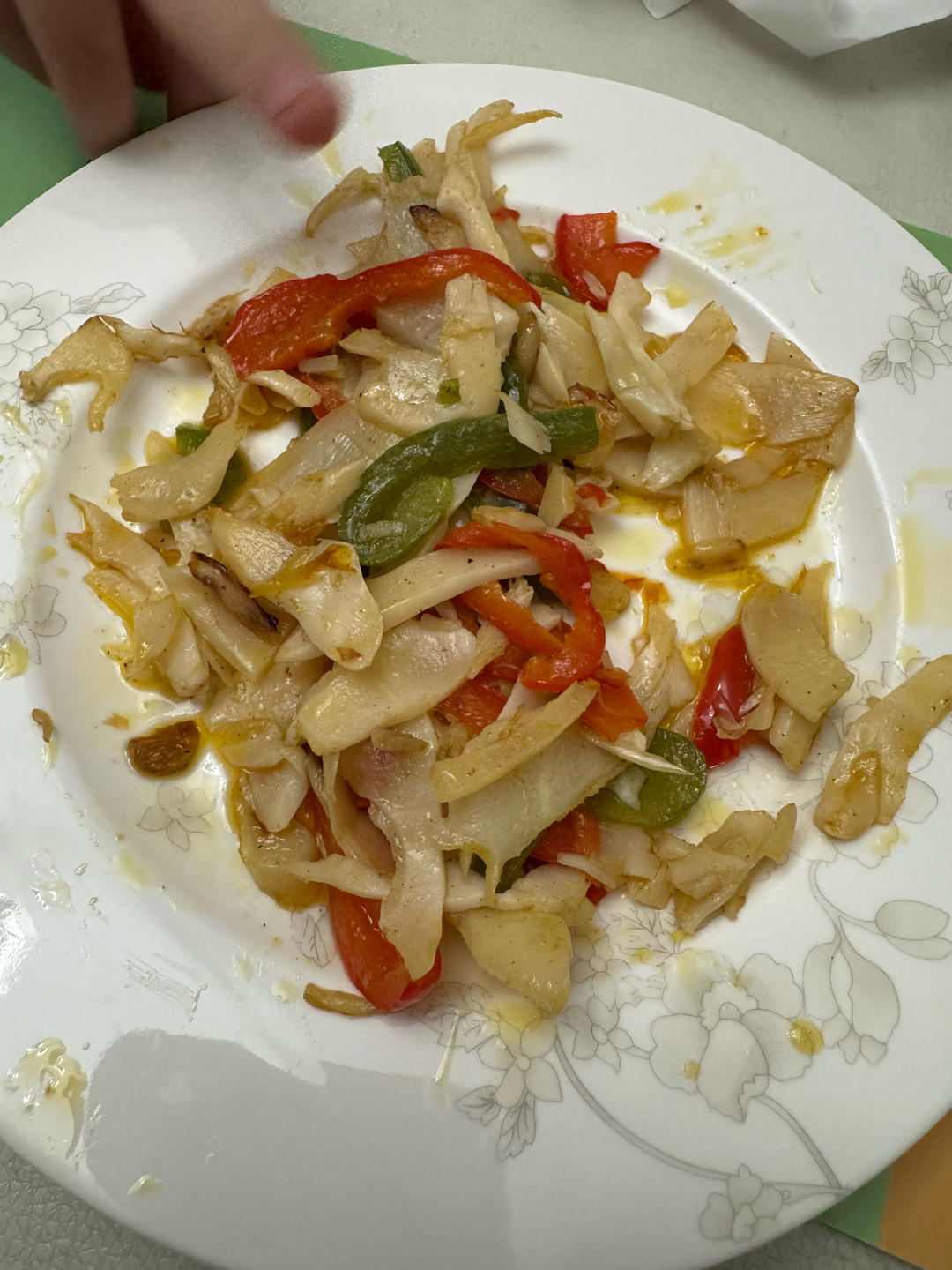 湖南名菜-糯米笋小炒肉