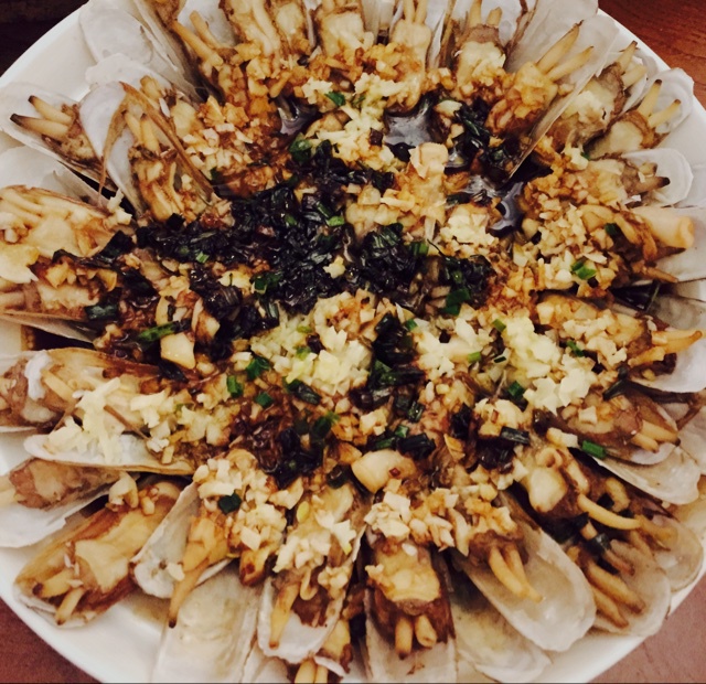 响油蛏子（最快速的下酒菜）