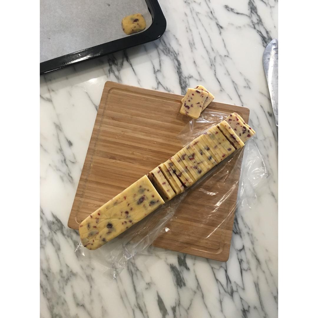 低糖少油版蔓越莓饼干