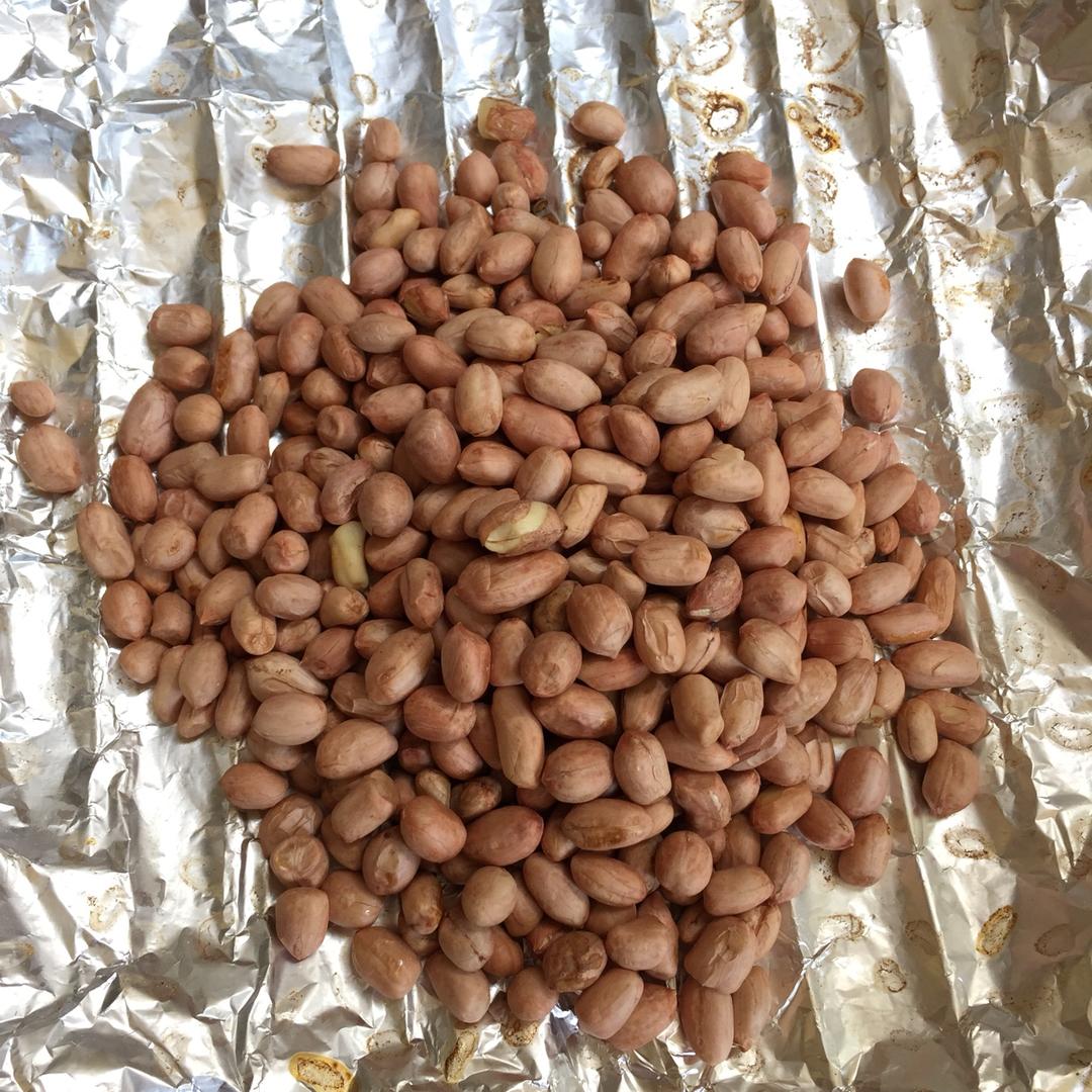 教你做嘎嘣脆的烤五香花生米－最简单最健康系列